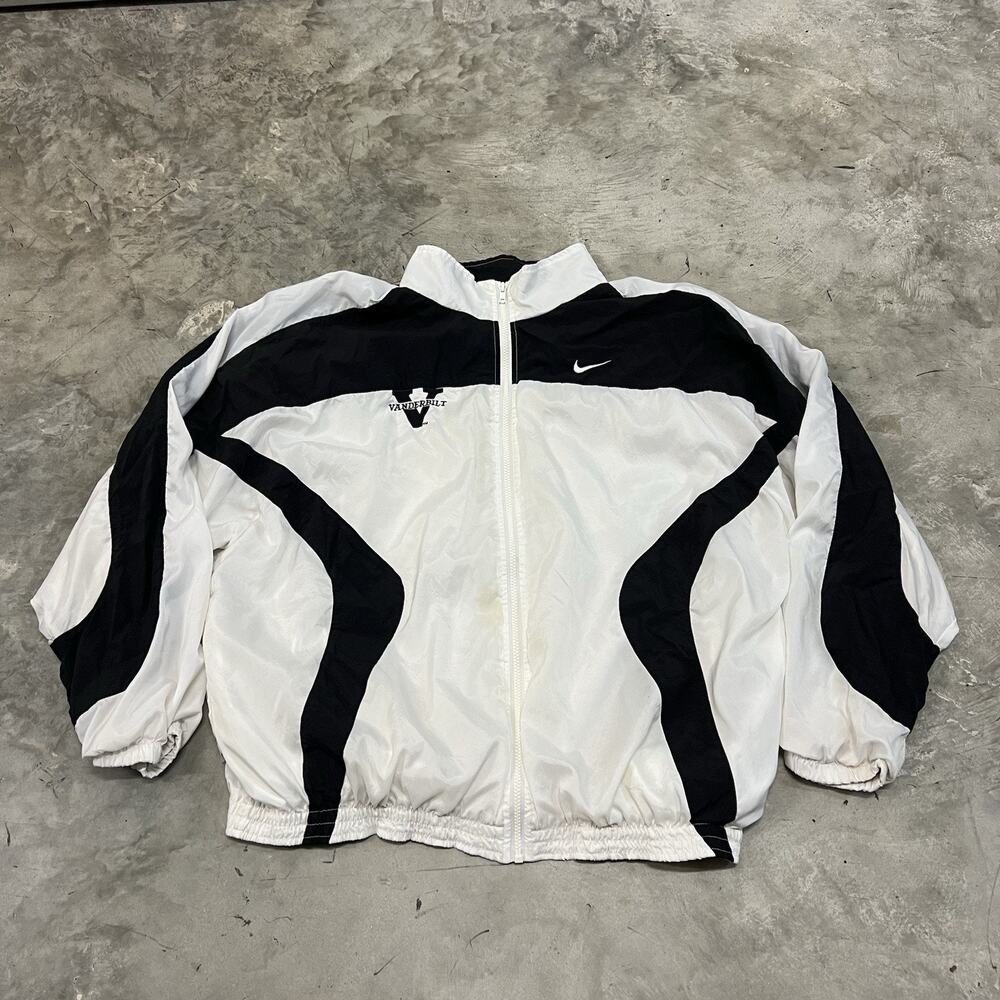 Vintage Nike Vanderbilt Commodores Mens Pullover Windbreaker Jacket Size XXL